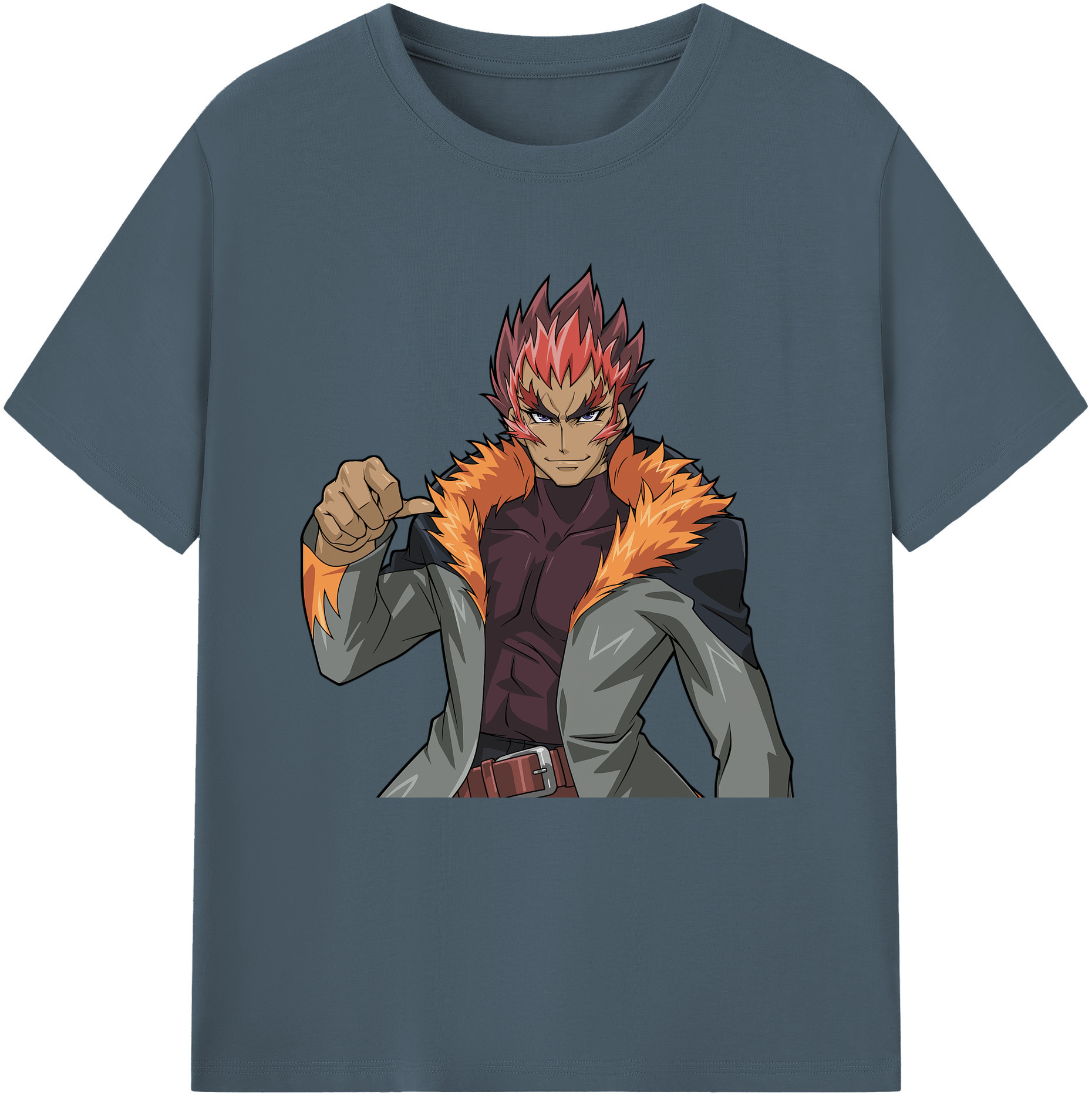 （画像用） 遊☆戯☆王 Yu-Gi-Oh! 綿100％半袖Tシャツ（フロントプリント）
